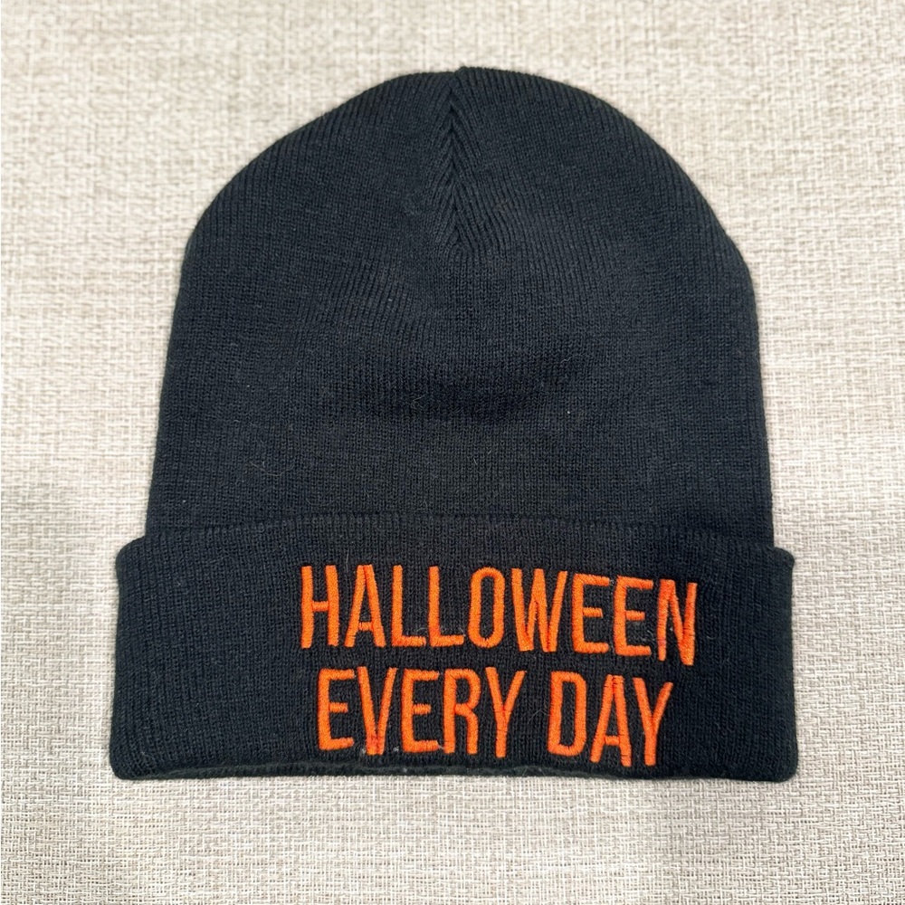 Die With Your Boots On Halloween Beanie